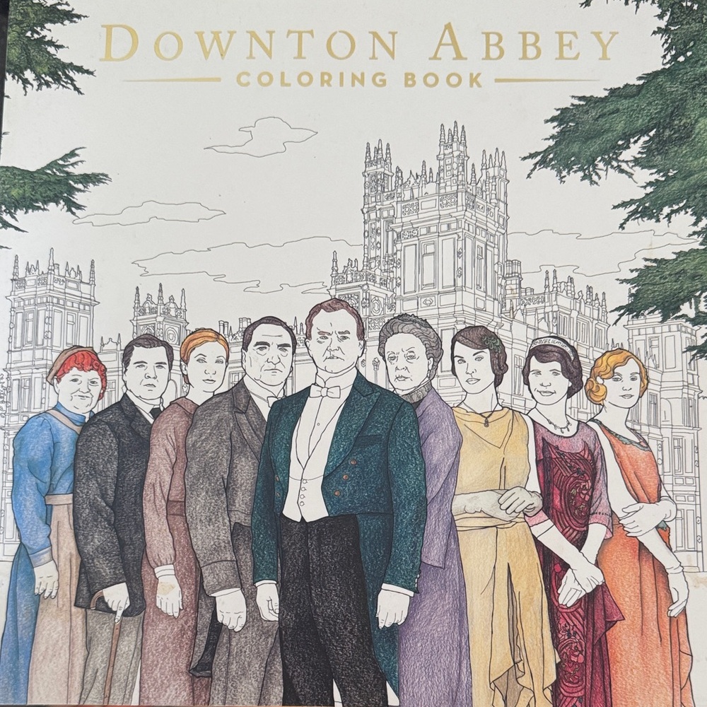 Downton Abbey Coloring Book